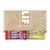 CLIF BLOKS - Energy Chews - Variety Pack - Non-GMO - Plant Based - Fast Fuel for Cycling and Running - Quick Carbohydrates and Electrolytes - 2.12 oz. Packets (12 Count)