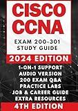 CISCO CCNA 200-301 COMPLETE STUDY GUIDE: The Only Manual You'll Ever Need | AUDIO VERSION, 1-ON-1 SUPPORT, 200+ PRACTICE TESTS, LABS SIMULATION, CASE STUDIES & REAL EXAMPLES, JOB and CAREER ADVICE