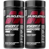 Hydroxycut Hardcore Elite - 100 Rapid-Release Thermo Caps, Pack of 2 - Energy & Focus - for Men & Women - 100 Total Servings