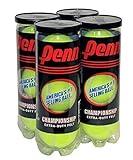 Penn Championship Tennis Balls - Extra Duty Felt Pressurized - 3 Balls (Pack of 4)