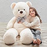 MaoGoLan Giant Teddy Bear Big 4 Feet Stuffed Animal Stuffed Bear Baby Shower Life Size Large Teddy for Girlfriend Boyfriend Wife Children