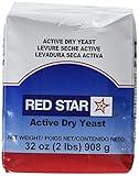 Red Star Active Dry Yeast, 32 oz Pouch, (Pack of 3)