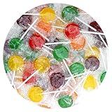 Lollipops Individually Wrapped Bulk, 2 Pound Bulk Candy (Approx 75 pcs.), Assorted Lollipop Flavors of Mixed Fruit Suckers