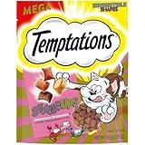 TEMPTATIONS ShakeUps Crunchy and Soft Cat Treats, CLUCKY CARNIVAL, Multiple Sizes