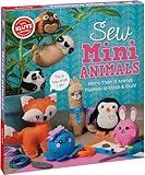 Sew Mini Animals (Klutz Craft Kit) 8" Length x 1.5" Width x 9" Height