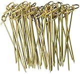 Comfy Package [500 Count] Bamboo Knot Picks - 4.75 Inch Cocktail Picks, Appetizer Skewers, & Toothpicks for Appetizers, Fruits, Sandwiches