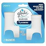 Glade PlugIns Air Freshener Warmer, Scented and Essential Oils for Home and Bathroom, Up to 50 Days on Low Setting, 2 Count