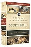 NIV, Cultural Backgrounds Study Bible (Context Changes Everything), Hardcover, Red Letter: Bringing to Life the Ancient World of Scripture