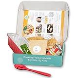 The Step Stool Chef Cooking Kits for Kids - Double Layer Pasta Bake | DIY Real Cooking Set, Screen-Free Boredom Buster After School Activity for Kids