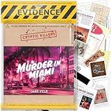 Unsolved murder mystery game - Cold Case Files Investigation - CRYPTIC KILLERS - Detective clues/evidence - Solve the crime - For individuals, date nights & party groups - "Murder in Miami"