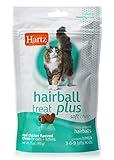 Hartz Hairball Remedy Plus Chicken Flavored Soft Chews for Cats and Kittens