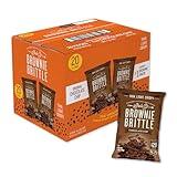 Sheila G's Brownie Brittle – Original Chocolate Chip Thin and Crispy Sweet Snacks (Pack of 20, 1 oz), Rich Gourmet Brownie Bites Dessert