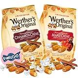 Werther's Original Limited Edition Harvest Soft Filled Caramels, Maple and Cinnamon Crème, Bulk Individually Wrapped Fall Candies, Pack of 2, 7.4 Ounces