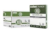 Generic Multi-Purpose Printer & Copy Paper, White, Letter (8.5"" x 11""), 5000 Sheets Per Case, 20 Lb, 92 Brightness, Case Of 10 Reams, White/green