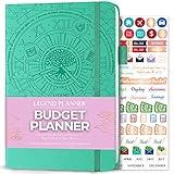 Legend Budget Planner – Financial Organizer Book. Money Account & Expense Tracker Notebook Journal for Household Monthly Budgeting (Mint Green)