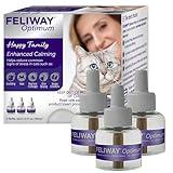 FELIWAY Optimum, Enhanced Calming Pheromone 30-day Refill – 3 Pack