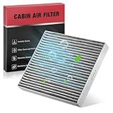 BDFHYK CF10285 Cabin Air Filter w/Activated Carbon Replacement for Toyota, Jaguar, Land Rover, Lexus, Scion, Subaru, Camry, Corolla, Highlander, ES300h, GS350