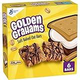 Golden Grahams S'mores Soft Baked Oat Bars, Chewy Snack Bars, 6 ct