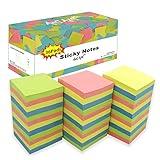 Sticky Notes 3x3, Self-Stick Notes, 36 Pads, 100 Sheets/Pad, Assorted Colors Stickies, Easy to Post Notes for Study, Works, Daily Life (36)