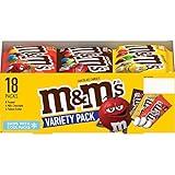 M&M'S Full Size Chocolate Halloween Candy Assortment - 30.58oz/ 18ct Bulk Candy Box