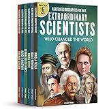 Illustrated Biography for Kids: Extraordinary Scientists who Changed the World: Set of 6 Books