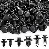 Nilight 200PCS Car Retainer Clips 6mm 7mm 8mm 9mm 10mm Expansion Screws Replacement Kit Bumper Push Rivet Clips for GM Ford Toyota Honda Chrysler Nissan,2 Years Warranty