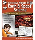 Mark Twain Earth & Space Science Interactive Books, Grades 5-8, Geology, Oceanography, Meteorology, and Astronomy Books, 5th Grade Workbooks and Up, ... Homeschool Curriculum (Interactive Notebook)