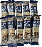 Nut Bars With Cocoa Drizzle & Sea Salt Almonds Cashews Pecans 1.41 oz Each 5g Protein (10pk)