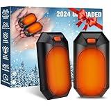 2 Pack AI Hand Warmers Rechargeable, Electric Hand Warmer Reusable, USB Handwarmers, Outdoor/Indoor/Golf/Camping/Hunting/Pain Relief/Watch Football/Baseball/Warm Gifts for Men Women Kid Birthday