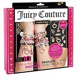 Make it Real - Juicy Couture Pink and Precious Bracelets - DIY Charm Bracelet Kit with Beads for Tween Jewelry Making - Jewelry Making Kit for Girls