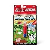 Melissa & Doug Water Wow! On The Farm - Stocking Stuffers, Children's Paint , Activity Books For Toddlers And Kids Ages 3+