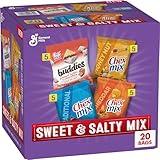 Sweet & Salty Snack Variety Pack, Muddy Buddies Peanut Butter & Chocolate, Chex Mix Traditional, Cheddar & Honey Nut, 35 oz (20 Bags)