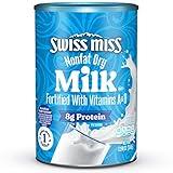 Swiss Miss Nonfat Dry Milk With Vitamins A and D, 12.98 oz Canister