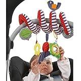 BeeSpring Kid Baby Crib Cot Pram Hanging Rattles Spiral Stroller Car Seat Toy