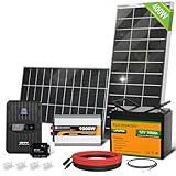 ECO-WORTHY 1.6KWH Complete Solar Panel Kit 400W 12V for RV Home Off Grid Yard: 195W Solar Panels*2 + 1000W Solar Inverter+12V 100Ah Lithium Battery+ 40A MPPT Charge Controller + Bluetooth Module