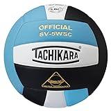 Tachikara SV5WSC Sensi-Tec® Composite High Performance Volleyball (Powder Blue/White/Black) - SV5WSC.PBWB