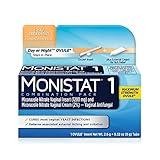 Monistat 1 Day Yeast Infection Treatment for Women, 1 Miconazole Ovule Insert & External Monistat Anti-Itch Cream Bundle