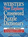 Webster's New Explorer Crossword Puzzle Dictionary, Third Edition, Large Print Edition