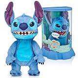 WOW! Stuff: Real FX Disney Stitch Plush from Lilo & Stitch- 18" Animatronic Plush, 100+ Action & Sound Combinations, Looks-Feels-Sounds Realistic! Stuffed Animal Plush, Ages 6+