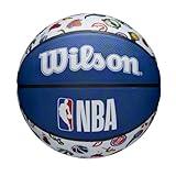 WILSON NBA All Team Basketball - Size 7-29.5", Red, White & Blue