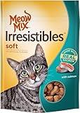 Meow Mix Irresistibles Soft Cat Treats, Salmon, 3 Ounce (Pack of 5)