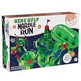 MindWare Marble Run Mini Golf - Building Toys for Kids Ages 4-8 - Unique Twist on Classic Marble Run for Kids Ages 4-8 - Marble Maze Includes 75 Track Pieces, 20 Marbles and Exciting New Components