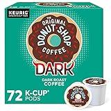 The Original Donut Shop Dark Keurig Single-Serve K-Cup Pods, Dark Roast Coffee, 72 Count (6 Packs of 12)