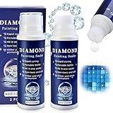 Faburo 2-Pack Diamond Painting Sealer Protectant Brightener(120ml*2), 8oz Diamond Art Painting Accessories Glue, Diamond Art Glue Sealer Supplies Clear Finish Permanent Hold & Shine Effect