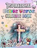 Inspirational Bible Verse Coloring Book: Relax As You Color Through 60 Bible Verses