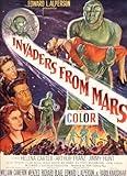 American Gift Services - Invaders From Mars Vintage Science Fiction and Fantasy Sci Fi Movie Art Poster - 18x24