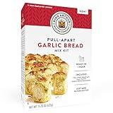 King Arthur Baking Company Pull-Apart Garlic Bread Mix Kit 15.25 oz., Baking Mix - Ready in 1 hour