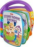 Fisher-Price Baby Learning Toy Laugh & Learn Storybook Rhymes Musical Book with Lights & Sounds for Infants Ages 6+ Months (Amazon Exclusive)