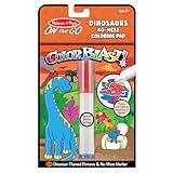 Melissa & Doug On the Go ColorBlast! Travel Activity Book With No-Mess Marker - Dinosaur - FSC Certified