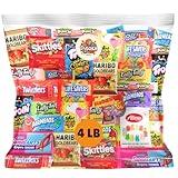 Assorted Candy Mix - Variety Pack of Gummies, Sour Candy, and Chewy Treats - Perfect for Parties, Pinatas, and Snacking (4 LB)